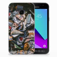 Samsung Galaxy Xcover 4 | Xcover 4s | Siliconen hoesje | met foto Badges - thumbnail