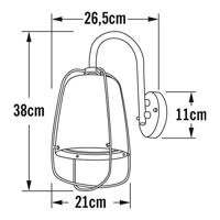 KonstSmide Antieke buitenlampPerugia - 7526-750 - thumbnail