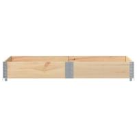 Palletopzetrand 150x100 cm massief grenenhout - thumbnail