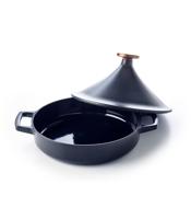 Alva Tajine - Nori - Gietijzer ø 28 cm - 3 liter - geëmailleerde anti-aanbaklaag - thumbnail