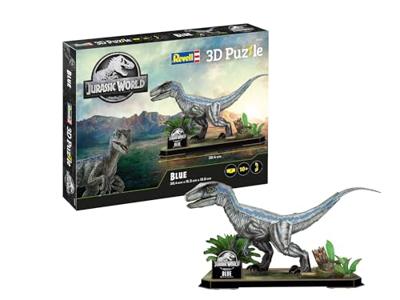 Revell 3d puzzel bouwpakket jurassic world - velociraptor - 57dlg. Revell 3d puzzel bouwpakket jurassic world - velociraptor - 57dlg.