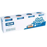 Plasticine Set Milan Soft Dough Oranje 116 g - thumbnail
