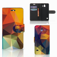 Huawei Ascend Y550 Bookcase Polygon Color - thumbnail