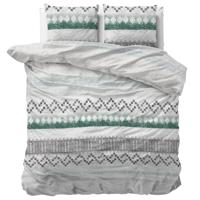 Sleeptime katoenen dekbedovertrek lits-jumeaux - thumbnail