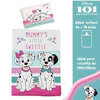 101 Dalmatiërs peuterdekbedovertrek 100 x 135 cm Katoen - thumbnail