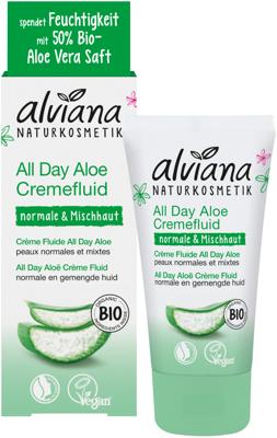 Alviana All Day Aloe Cream Fluid