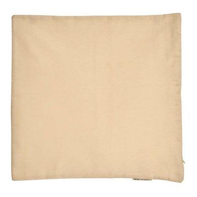 Kussenhoes Crème Beige 45 x 0,5 x 45 cm 60 x 0,5 x 60 cm - Maat: 60 x 60 cm