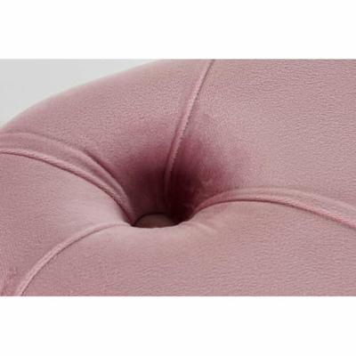 Kruk DKD Home Decor Roze Polyester Fluweel Hout MDF (88 x 53 x 47,76 cm)