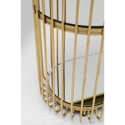 Kare Design Wire console goud 81x37cm