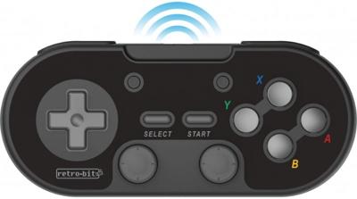 Retro-Bit - Legacy 16 2.4GHZ Wireless Controller (Black)