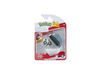 Pokemon Figure - Tentacool & Dive Ball (Clip 'n' Go) - thumbnail