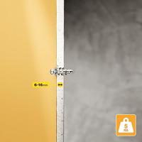 Rapid Gipsplaatpluggen | Ø13 x 31 | 6-16 mm plaatdikte - 5001558 - thumbnail