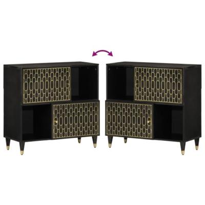 Bijzetkast 80x33x75 cm massief mangohout Bijzetkast 80x33x75 cm massief mangohout