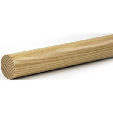 Gordijnroede 200cm - eikenlook hout - Ø28mm (1280108)