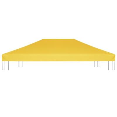 VidaXL Prieeldak 270 g/m² 4x3 m geel