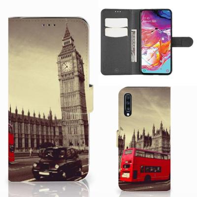 Samsung Galaxy A70 | Flip Cover | Londen Samsung Galaxy A70 | Flip Cover | Londen
