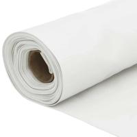 Balkonscherm 1000x120 cm PVC wit - thumbnail