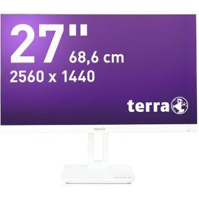 Terra 2465W Pivot Monitor wit 24 inch White Monitor Pivot USB-C HDMI DisplayPort