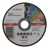 Bosch Accessories ACS 60 V BF 2608602385 Doorslijpschijf recht 125 mm 1 stuk(s) Metaal, RVS, Onedel zwaar metaal, Steen, Marmer, Kunststof - thumbnail