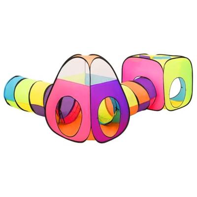 VidaXL Kinderspeeltent met 250 ballen 190x264x90 cm meerkleurig