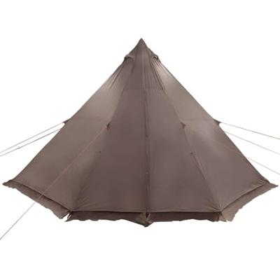 VidaXL Tipitent 6-persoons waterdicht bruin VidaXL Tipitent 6-persoons waterdicht bruin