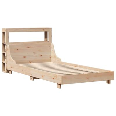 Bedframe zonder matras massief grenenhout 140x200 cm