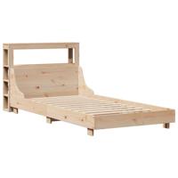 Bedframe zonder matras massief grenenhout 140x200 cm - thumbnail