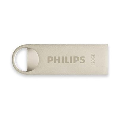 Philips Moon edition USB flash drive 128 GB USB Type-A 2.0 Zilver Philips Moon edition USB flash drive 128 GB USB Type-A 2.0 Zilver