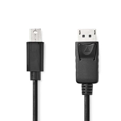 Nedis CCGL37400BK20 DisplayPort kabel 2 m Mini DisplayPort Zwart