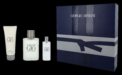Armani Acqua Di Gio Pour Homme Giftset Eau de Toilette 190 ml Heren Armani Acqua Di Gio Pour Homme Giftset Eau de Toilette 190 ml Heren