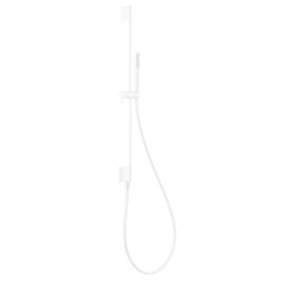 Glijstangset Tres 76 cm met Waterinlaat Handdouche Rond Mat Wit Tres