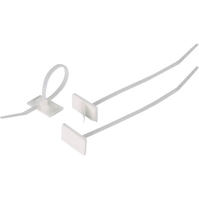 HellermannTyton 148-00001 T18RSA-PA66-NA-C1 Kabelbinder 100 mm 2.50 mm Natuur Met kleefsokkel 1 stuk(s) HellermannTyton 148-00001 T18RSA-PA66-NA-C1 Kabelbinder 100 mm 2.50 mm Natuur Met kleefsokkel 1 stuk(s)