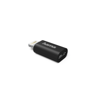 Hama Micro-USB-adapter Naar Apple Lightning-stekker MFI Zwart - thumbnail