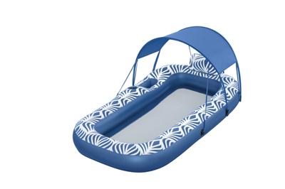 Bestway Luchtbed met Zonnescherm Comfort Plush 198x112 cm Strand en Zwembad 43732