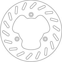 Newfren Remschijf df4052a | derbi senda (voor) - thumbnail