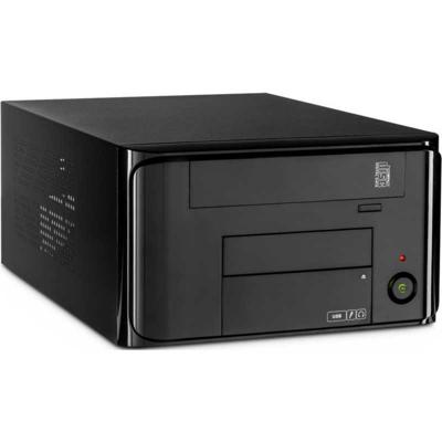 Inter-Tech MI-008 ITX PC-behuizing Zwart