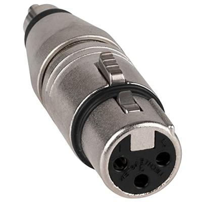 Neutrik NA2FPMM XLR female naar RCA male adapter
