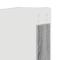 Bedframe Grijs Sonoma 180 x 200 cm Massief grenenhout - thumbnail