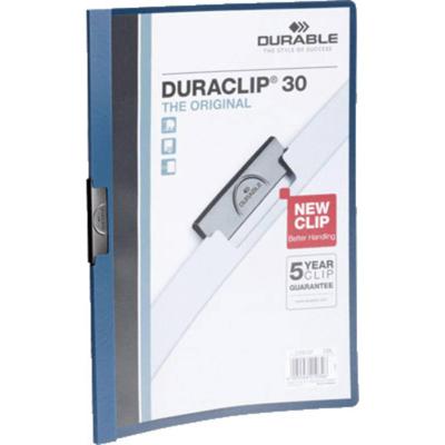 Durable klemmap Duraclip Original 30 donkerblauw