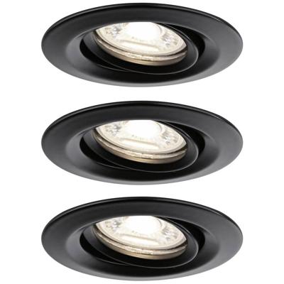 Paulmann 93085 Nova mini LED-inbouwlamp LED LED vast ingebouwd 12 W Zwart (mat) Paulmann 93085 Nova mini LED-inbouwlamp LED LED vast ingebouwd 12 W Zwart (mat)