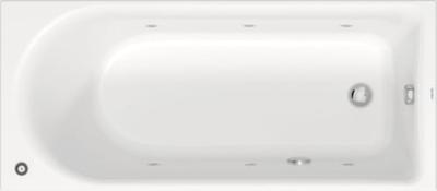 Whirlpool Duravit D-Neo Inbouw 160x70x48.5 cm Wit Duravit Whirlpool Duravit D-Neo Inbouw 160x70x48.5 cm Wit Duravit