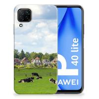 Huawei P40 Lite | TPU Hoesje | Koeien - thumbnail
