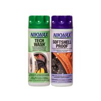 Nikwax Twin Tech Wash + Sofshell Proof Onderhoudsmiddel 2x 300ML - thumbnail