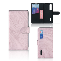 OPPO Find X2 Pro Bookcase Marble Pink - Origineel Cadeau Vriendin - thumbnail