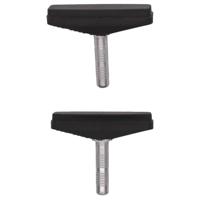 KOOL-STOP Koolstop remschoenen v-brake city pad zwart (50st) - thumbnail