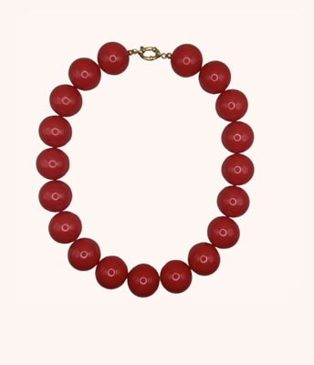 Bonnie Studios Wilma ketting rood