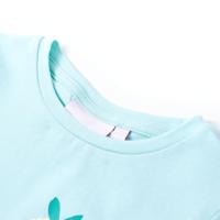 Kindershirt 140 lichtzeeblauw - thumbnail