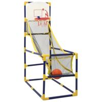 VidaXL Arcade basketbalset met bal en pomp 45x86x127 cm - thumbnail