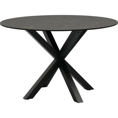 Sohome Ronde Eettafel 'Parker' Keramiek 120cm, kleur zwart