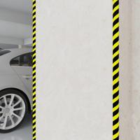 VidaXL Hoekbeschermers 2 st 4x3x100 cm pu geel en zwart - thumbnail